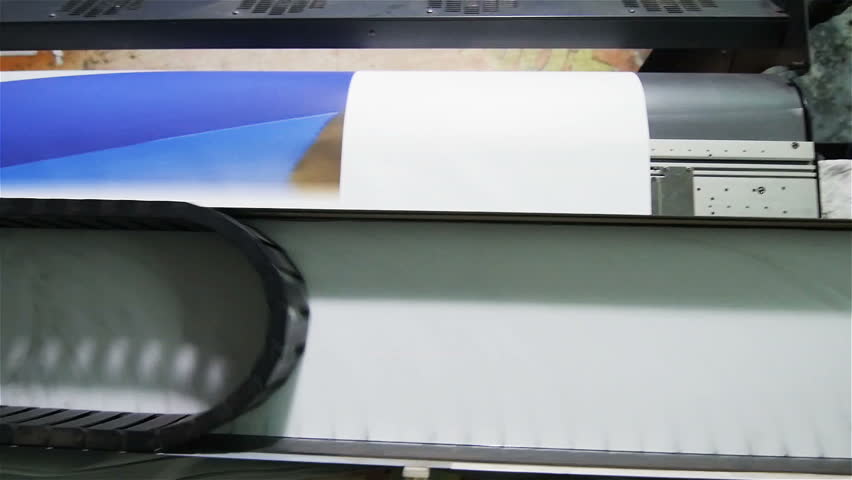 Macro Upper View Banner Maker Stock Footage Video 100