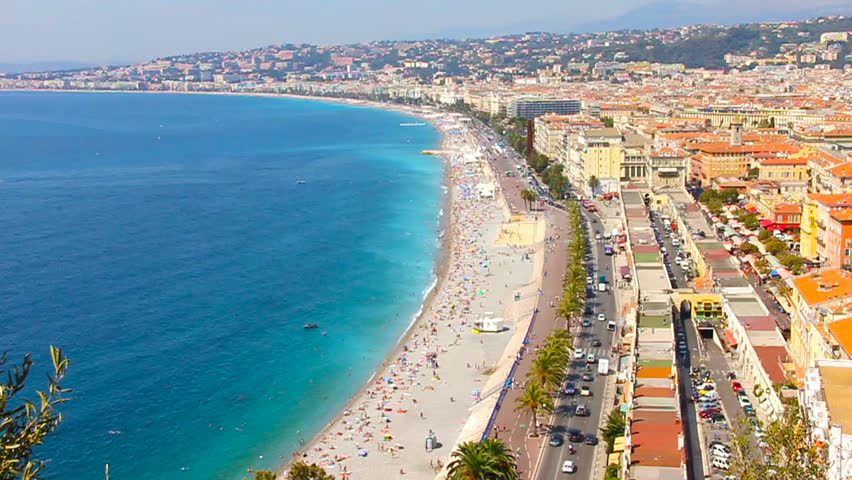 Cannes Beach Stock Footage Video | Shutterstock