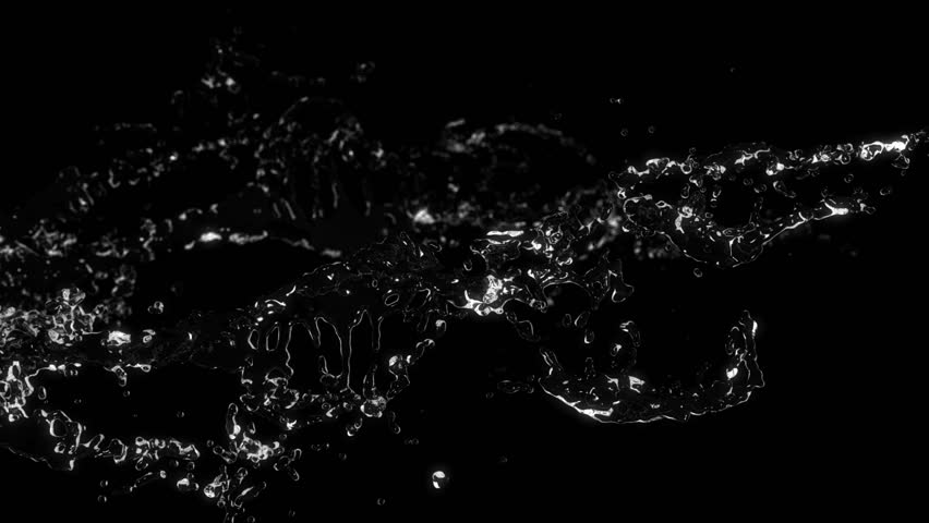 Блэк сток. Particle Water Splash texture. Interference on Black.
