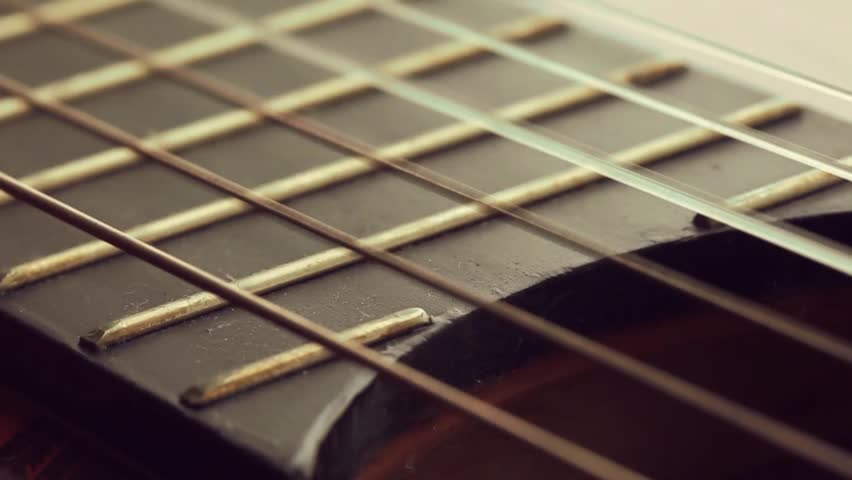 Header of guitar