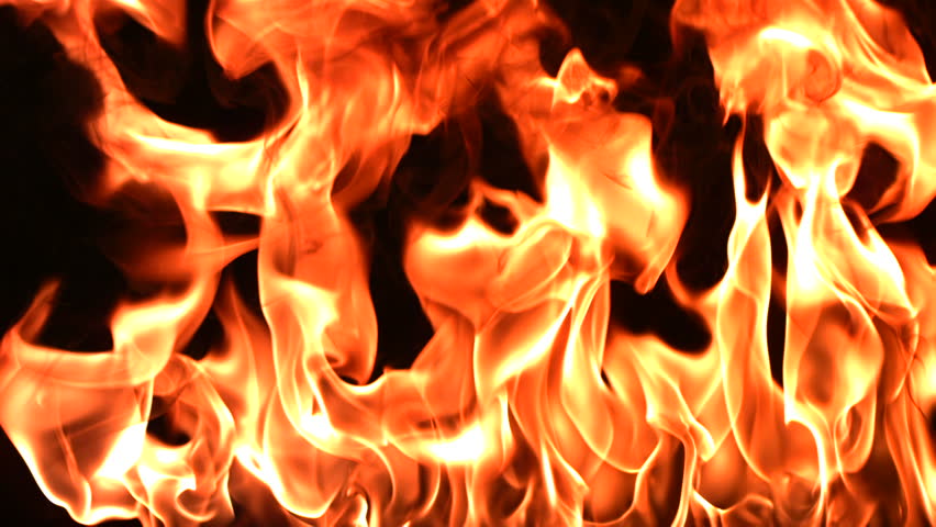 Fire Burning In Slow Motion Stock Footage Video 100 Royalty