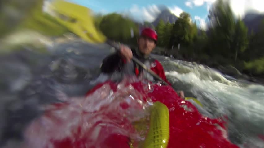 Header of whitewater