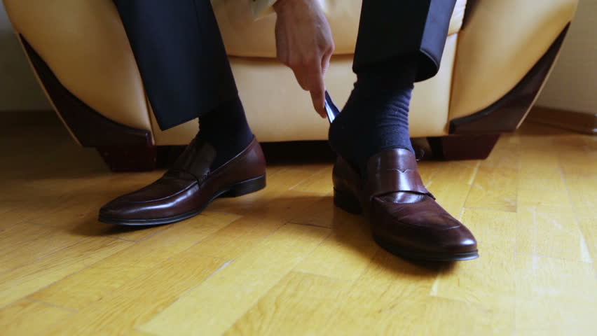 Little Boy Wearing Big Slippers Stock Footage Video 6710200 | Shutterstock