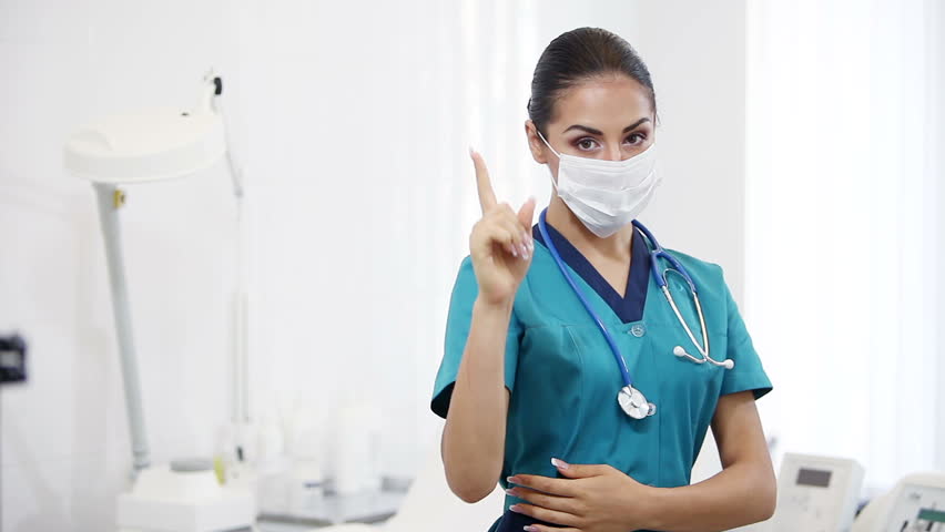 Young Nurse Beautiful Stock Footage Video (100