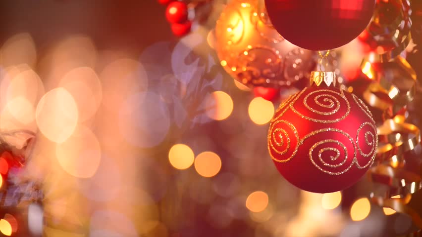 Christmas Tree Lights Stock Footage Video | Shutterstock