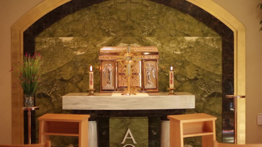 Header of monstrance