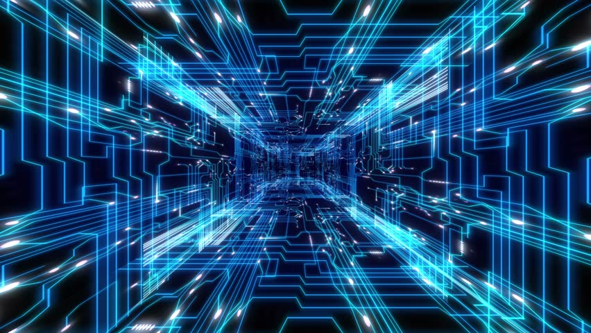Stock Video Clip Of Futuristic Technological Interface