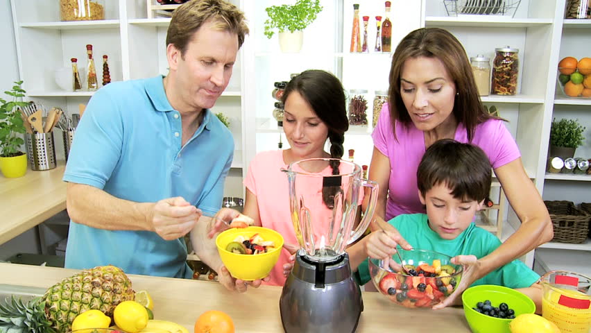 Parents Are Making Their Children Drink >> Caucasian Children Parents Preparing Fresh Stock Footage Video Parents Are Making Their Children Drink >> Caucasian Children Parents Preparing Fresh Stock Footage Video