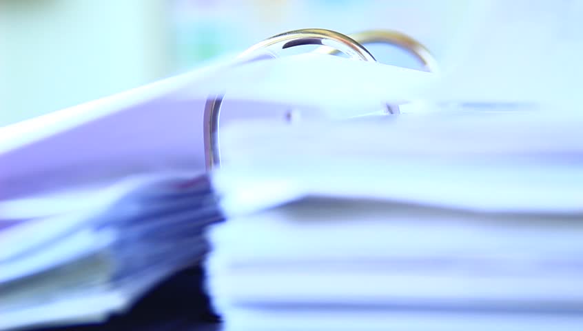 Header of binder