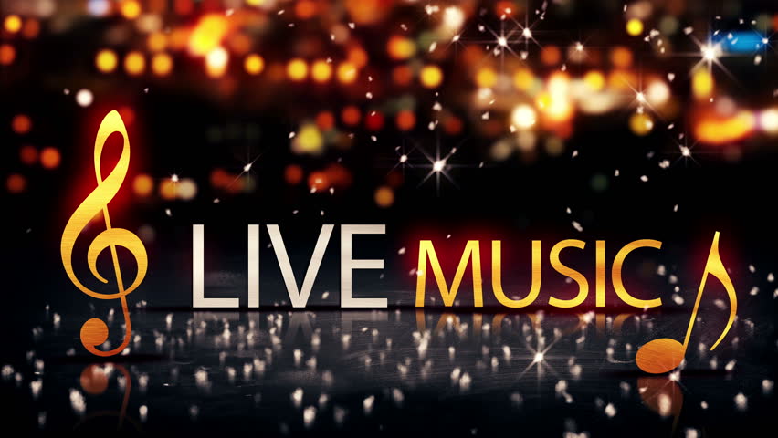  Live Music Gold Silver City Stock Footage Video 100 