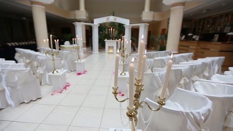 Wedding Reception Decorationsbeautiful Wedding Reception Stock