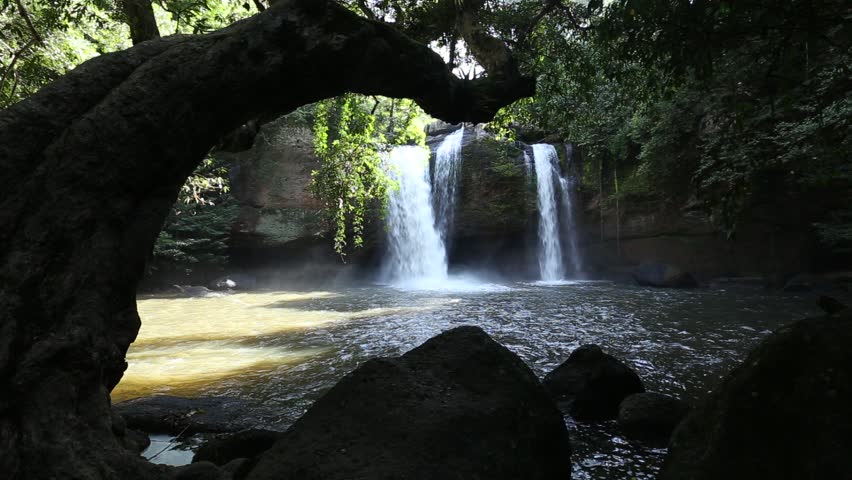 Hd00 15haew Suwat Waterfall Khao Yai National Park Thailand