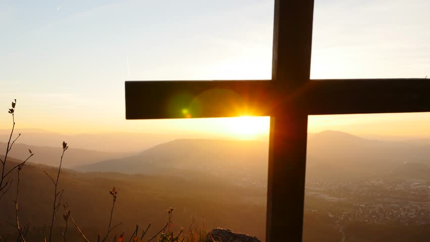 Rest in Peace Symbol Background. Stock Footage Video (100% Royalty-free