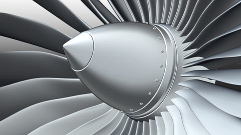 Jet Engine Turbine Blades Airplane 3d Stock Footage Video (100%  Royalty-free) 8185597 | Shutterstock