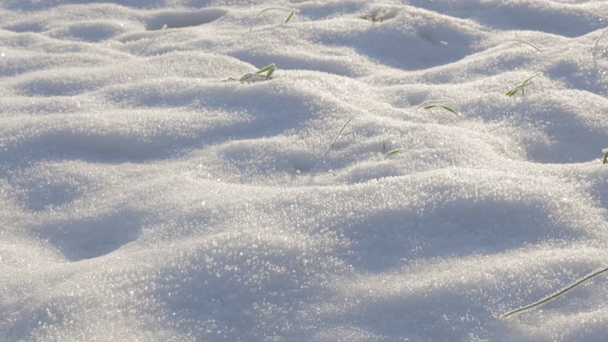 Snow On The Ground Street Background