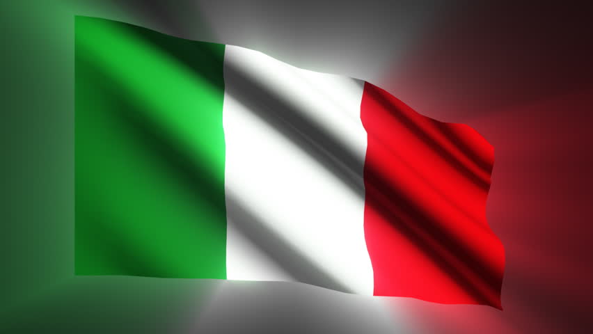 Flag Of Italy Waving Stock Footage Video 4927640 | Shutterstock