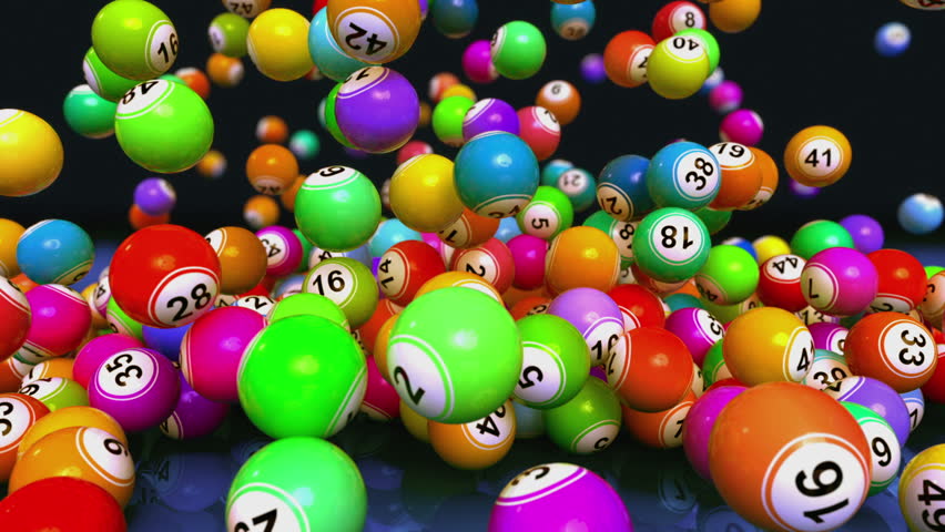 Bingo Balls Background Stock Footage Video (100% Royalty-free) 9320687